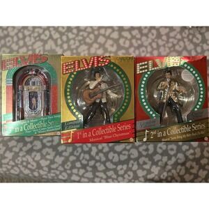 Limited EDITION Elvis  1st 2nd And 3rd‎ Collectable Series